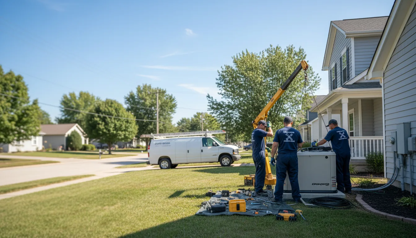 Generator Installation in Palos Heights, IL near me